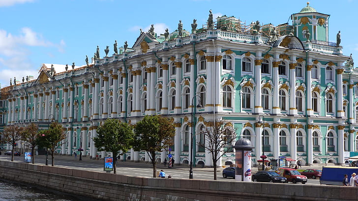 Winter Palace And Hermitage Museum