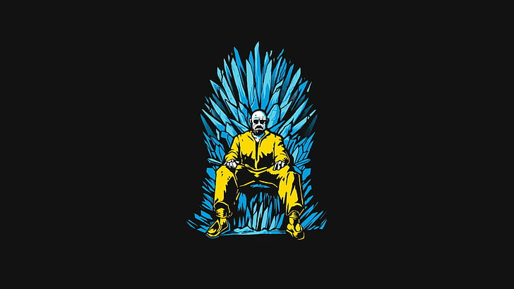 throne, Iron Throne, crossover, Walter White, Game of Thrones