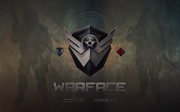 Warface game application wallpaper, wf, logo, symbol, vector