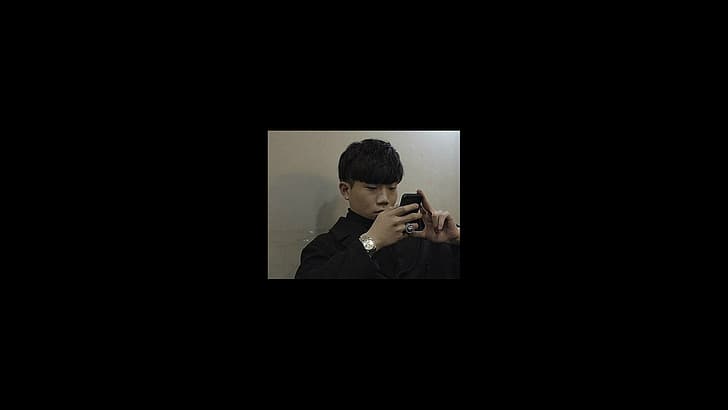 khiphop, black, K-pop, Korean, hip hop, HD wallpaper