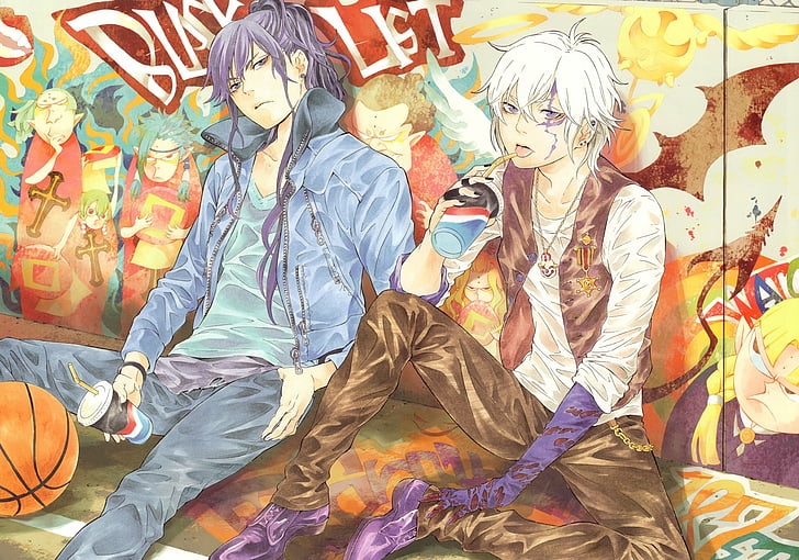 Anime, D.Gray-man, Allen Walker, Yu Kanda, HD wallpaper