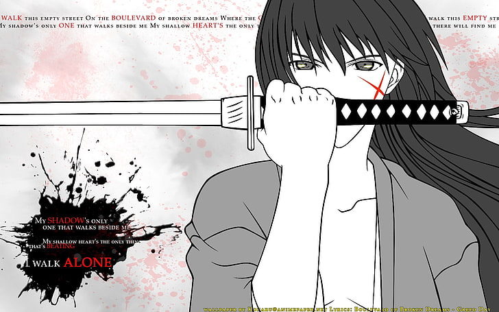 black haired man illustration, rurouni kenshin, himura kenshin, HD wallpaper