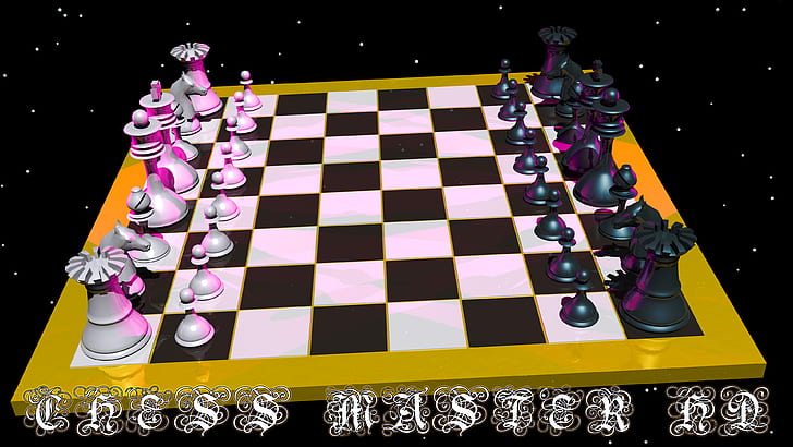 Video Game, Chessmaster, 3D, Chess Board, HD wallpaper
