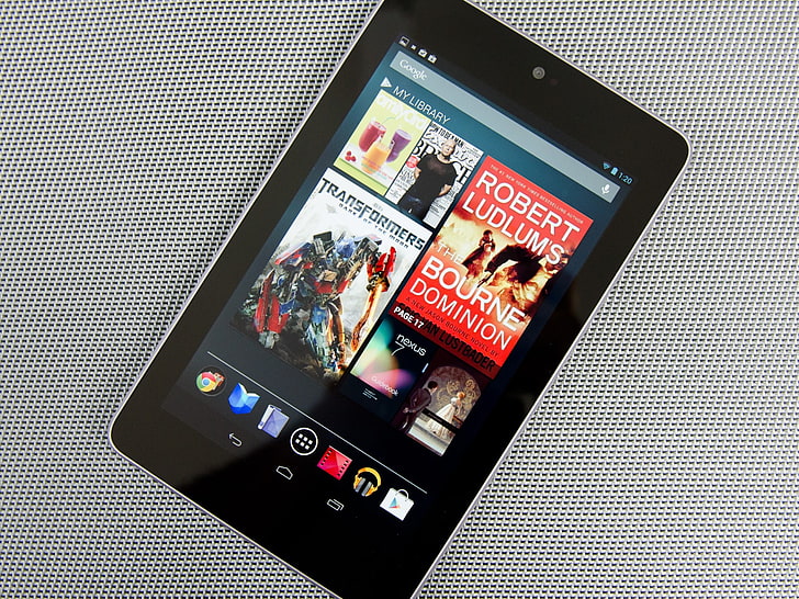 Google Nexus 7 Tablet PC HD Desktop Wallpaper 06, black tablet computer, HD wallpaper