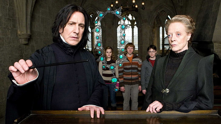Harry Potter movie still, movies, Severus Snape, Harry Potter and the Half-Blood Prince