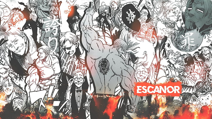 Escanor The Seven Deadly Sins 1080p 2k 4k 5k Hd Wallpapers