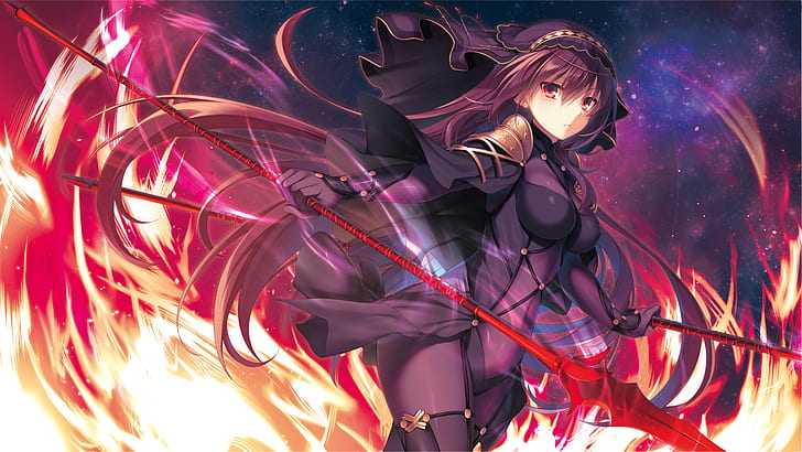 Fate Series, Fate/Grand Order, Scathach (Fate/Grand Order), HD wallpaper