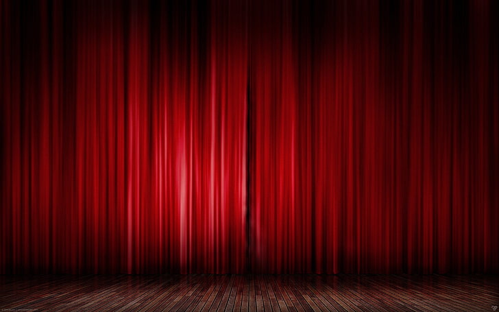 HD wallpaper: simple background, stage - performance space, curtain, stage  theater | Wallpaper Flare
