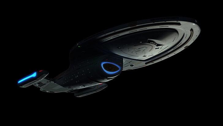 Star Trek, Star Trek: Voyager, studio shot, black background