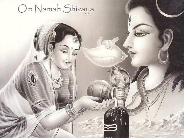 Om namah shivay, religion, hindu, HD phone wallpaper | Peakpx