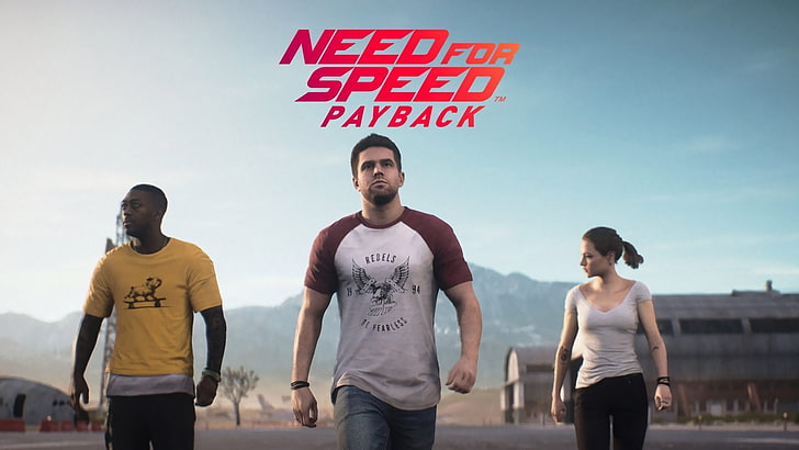 Need for Speed Payback, Jessica Miller, Sean McAlister, Tyler Morgan, HD wallpaper