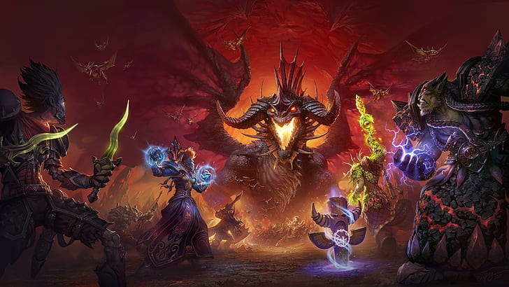 Warcraft, World of Warcraft, artwork, mmorpg, role play, fantasy art, HD wallpaper