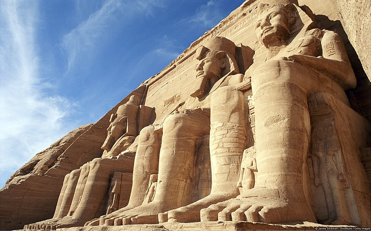 Abu Simbel, egypt, Egyptian, HD wallpaper
