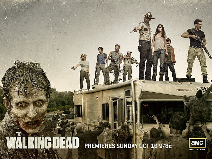 The Walking Dead wallpaper, TV Show, Andrew Lincoln, Carl Grimes, HD wallpaper