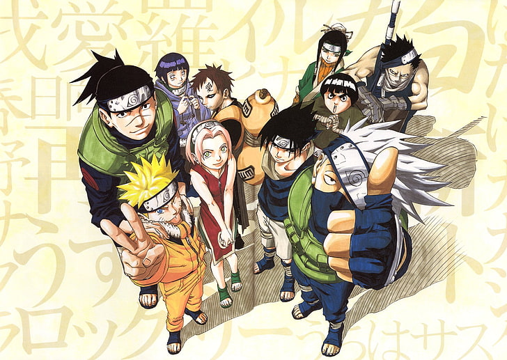 Anime, Naruto, Gaara (Naruto), Hinata Hyūga, Itachi Uchiha, HD wallpaper