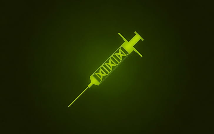 DNA, syringe, minimalism