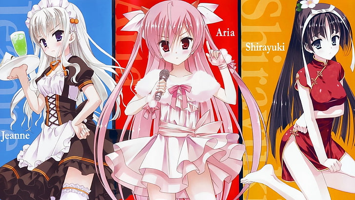 Anime, Aria The Scarlet Ammo, Hotogi Shirayuki, Kanzaki H Aria, HD wallpaper