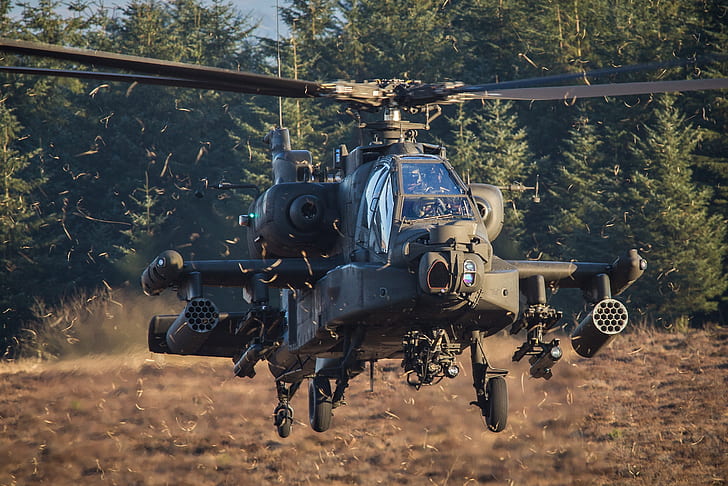 Military Helicopters, Aircraft, Attack Helicopter, Boeing AH-64 Apache