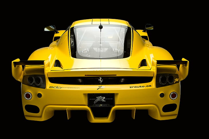 Ferrari Enzo XX Evolution (2009) Photo 6, yellow peugeot sports car, HD wallpaper