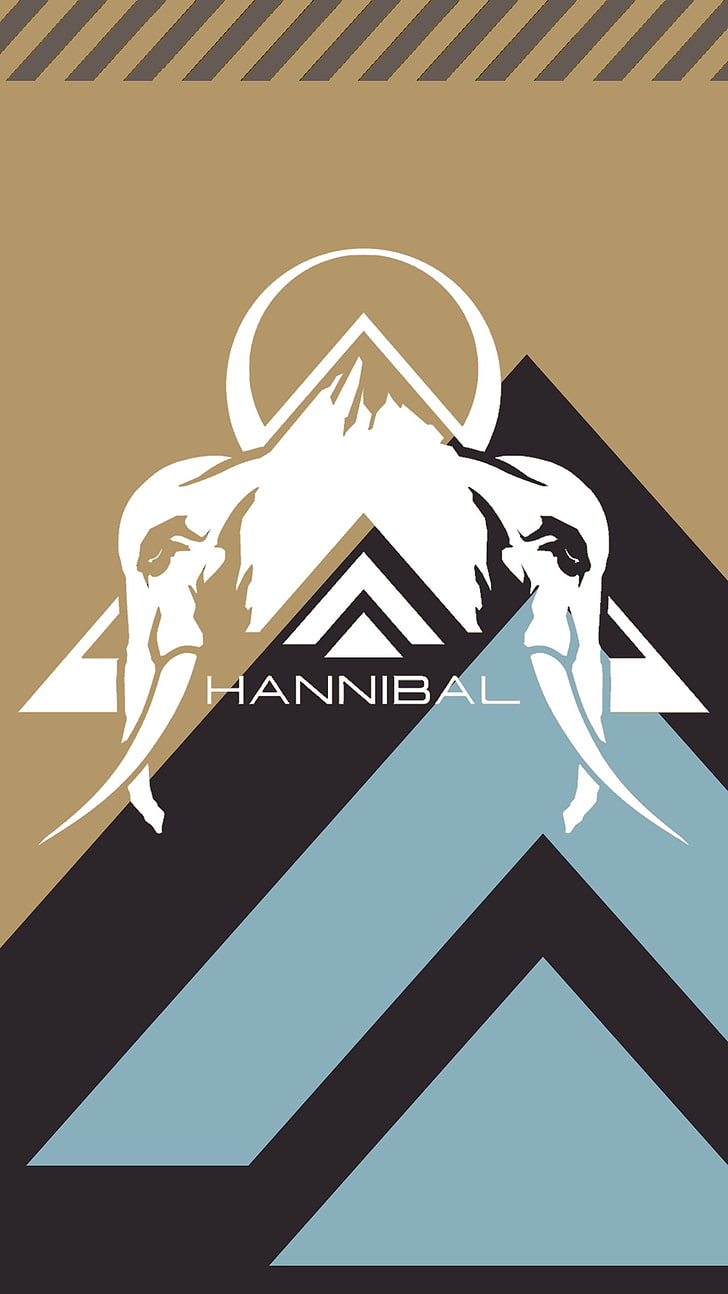 Hannibal logo, Halo 5: Guardians, Windows Phone, Halo 2, communication, HD wallpaper