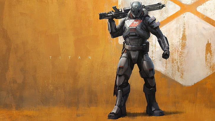 titan destiny destiny video game, weapon, full length, gun