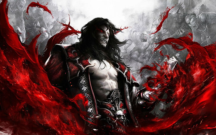 Castlevania, Castlevania: Lords Of Shadow 2, Armor, Blood, Dark, HD wallpaper