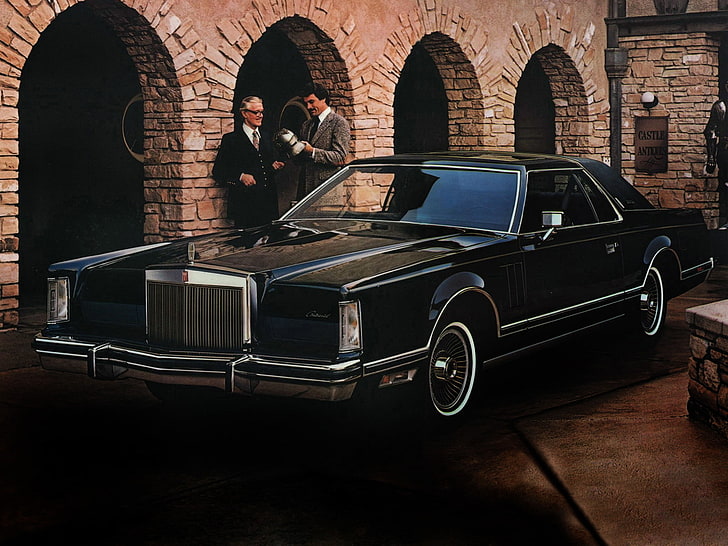 1977, classic, continental, lincoln, luxury, mark, mark v, HD wallpaper