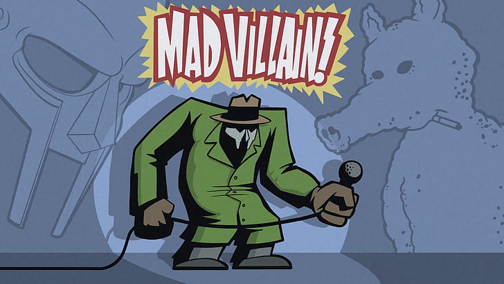 MF Doom Mask Mad Villain HD, music, HD wallpaper