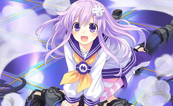 Download Characters from Hyperdimension Neptunia in Action Wallpaper   Wallpaperscom