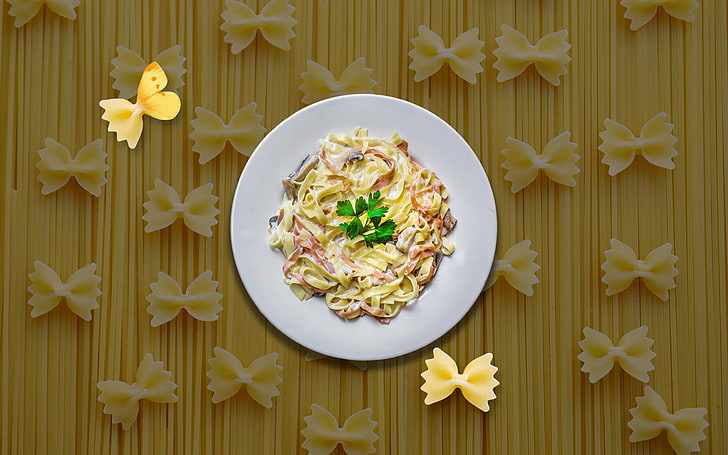 pasta, spaghetti, food, butterfly, food and drink, freshness