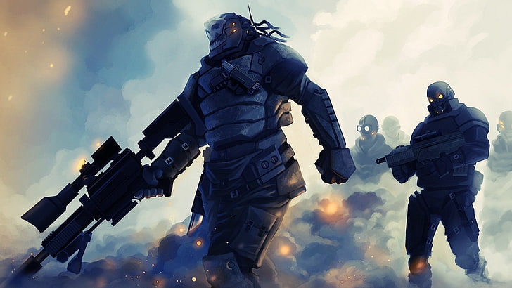 Video Game, Blacklight: Retribution, Soldier, Warrior