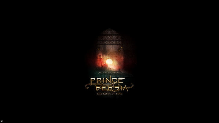 Prince of Persia: The Sands of Time, movies, black background, HD wallpaper