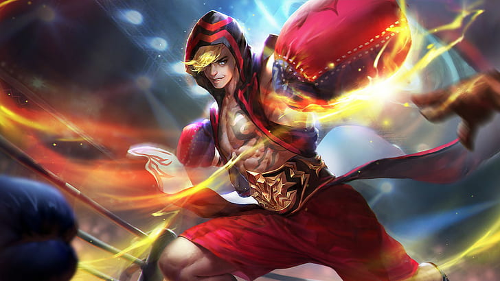 Game King Of Glory Dharma Warrior In Red Gown Background Image From Video Game 1920×1080, HD wallpaper