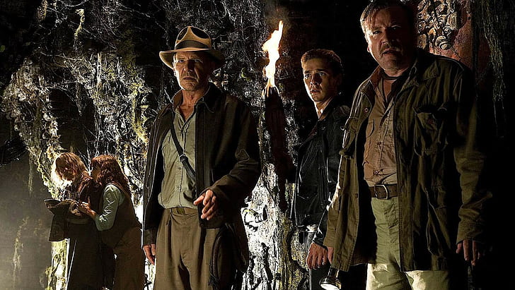Indiana Jones and the Kingdom of the Crystal Skull, Harrison Ford, HD wallpaper
