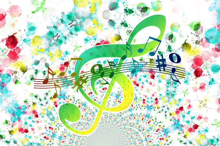 Music Notes Wallpapers and Backgrounds 4K HD Dual Screen