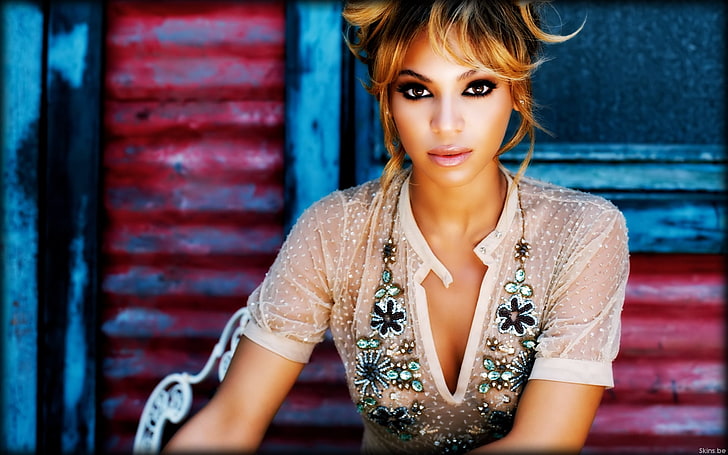 babes, beyonce, eyes, face, females, girls, hip, hop, knowles, HD wallpaper
