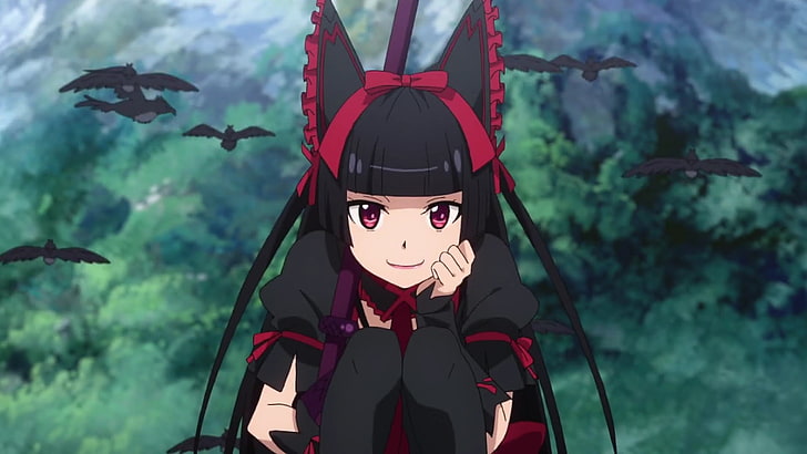 Anime, GATE, Rory Mercury, one person, childhood, front view