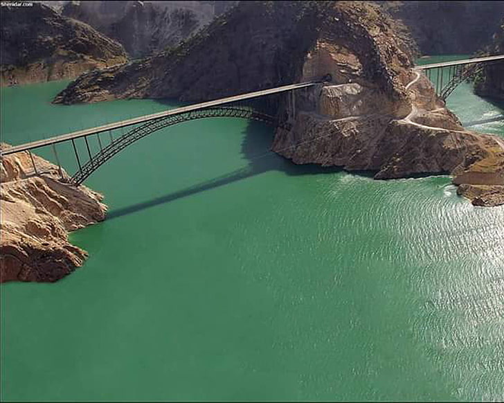 Karun Dam Bridge, Khuzestan Iran, water, nature, bridge - man made structure