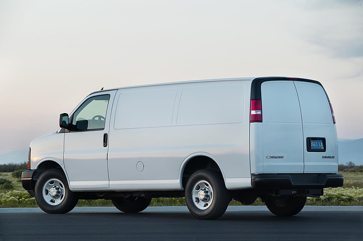 Chevrolet Express Cargo Van, 2016 chevy express cargo van, mode of transportation, HD wallpaper