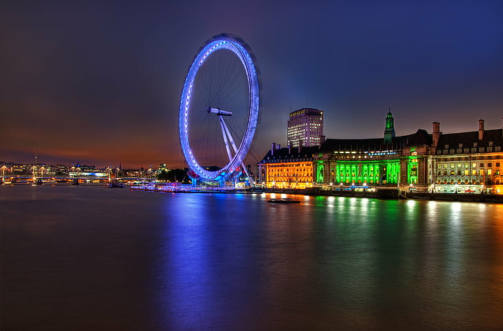 London Eye, london eye, Stop The Machine, photos, Weltreise, urban, HD wallpaper