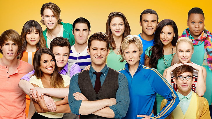 glee, smiling, men, group of people, crowd, young adult, child