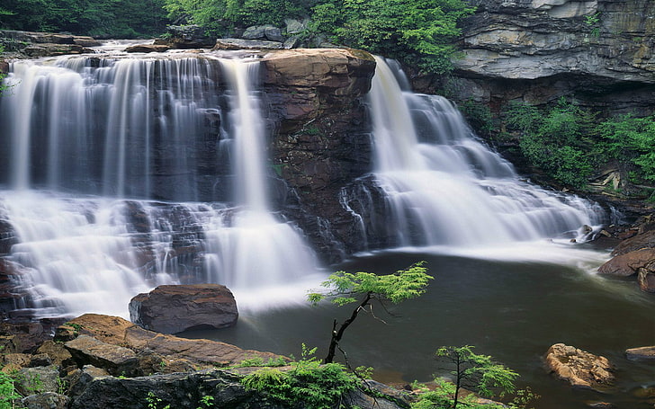 Download Landscape Wallpaper, Blackwater Falls State Park West Virginia, HD wallpaper