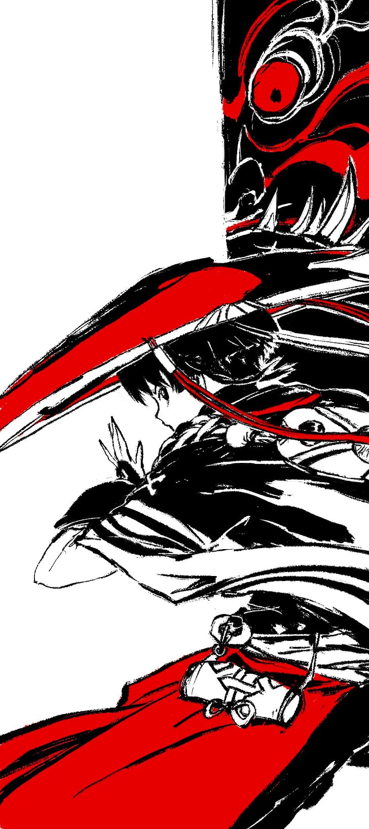 Genshin Impact, fictional characters, cola head, Scaramouche(Genshin Impact), HD wallpaper