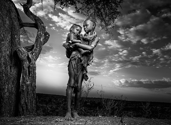 children, Africa, Ethiopia, HD wallpaper