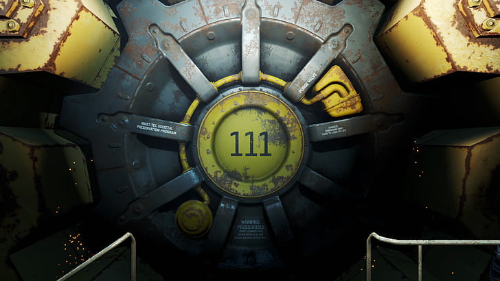 video games, Vault 111, Fallout, Fallout 4, HD wallpaper