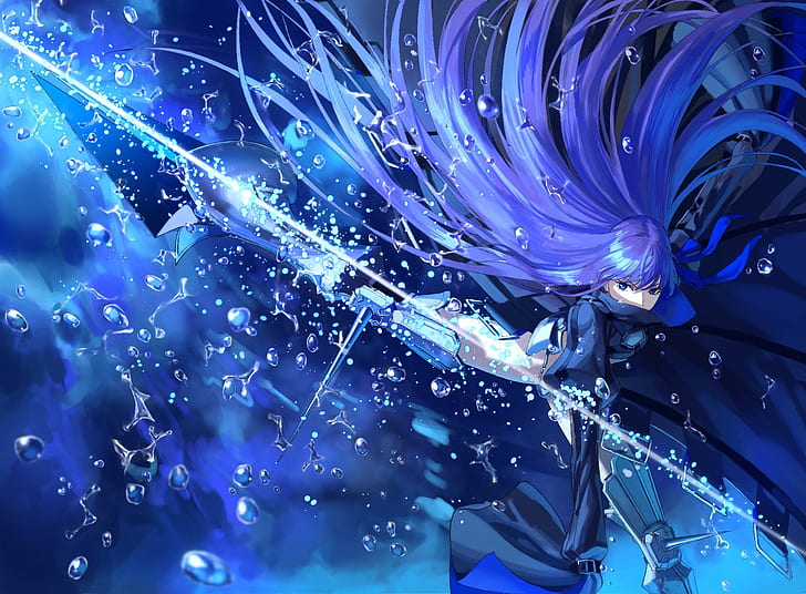 Fate/Grand Order, Meltlilith, anime girls, purple hair, long hair, HD wallpaper
