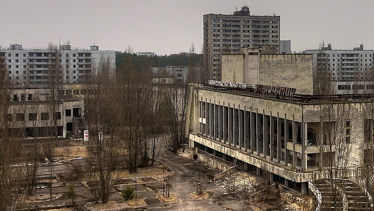 chernobyl, ghost, pripyat, town, ukraine, HD wallpaper