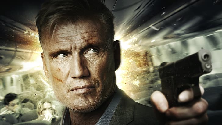 look, weapons, Dolph Lundgren, Icarus, Killing machine