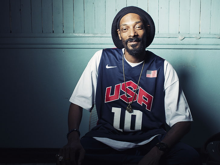 Snoop Dogg, rapper, actor, singer, men, sports Uniform, african Ethnicity, HD wallpaper