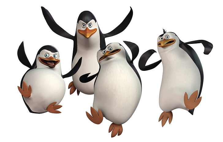 Movie, Penguins of Madagascar, Madagascar (Movie), Nickelodeon, HD wallpaper